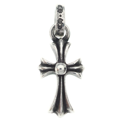 Chrome Hearts Crs Baby Fat Cross Pendant Top Silver — view 2