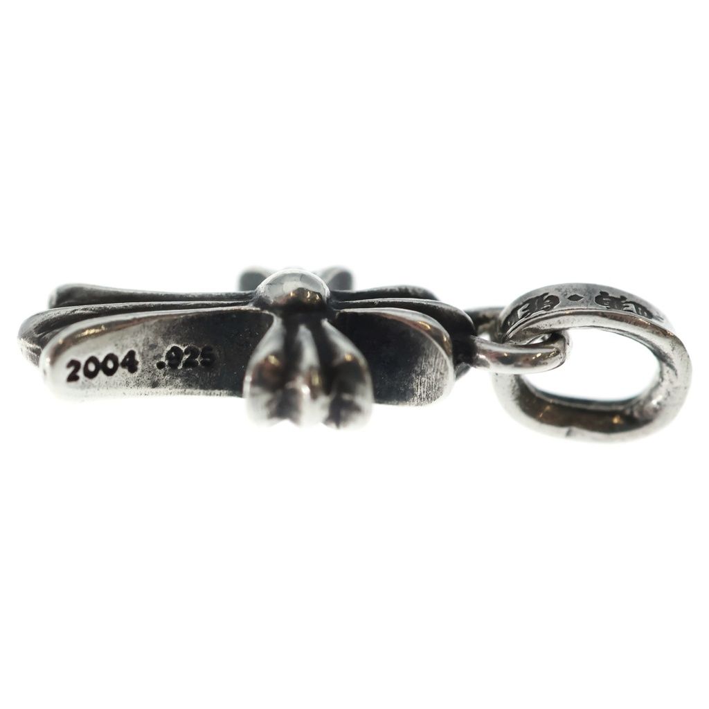 Chrome Hearts Crs Baby Fat Cross Pendant Top Silver — view 3