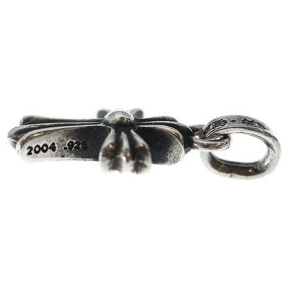 Chrome Hearts Crs Baby Fat Cross Pendant Top Silver — view 3