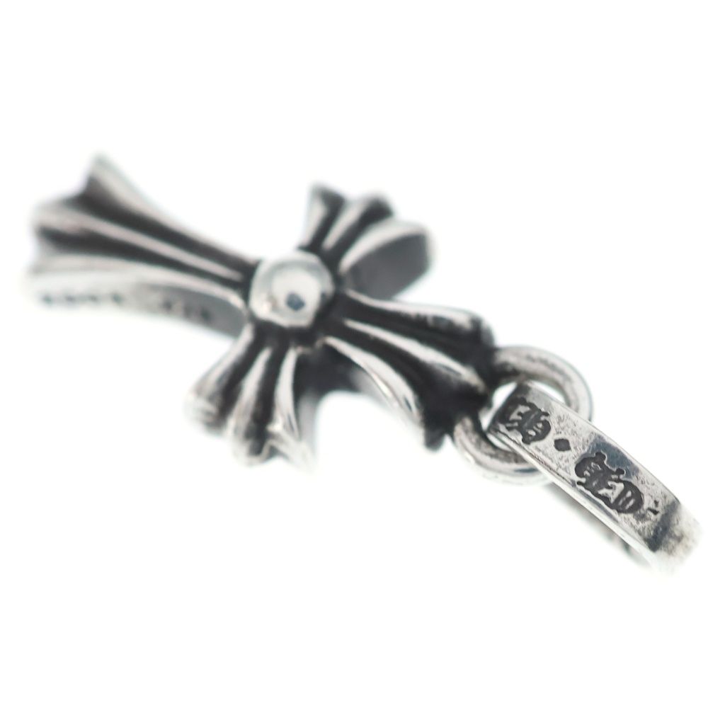 Chrome Hearts Crs Baby Fat Cross Pendant Top Silver — view 6