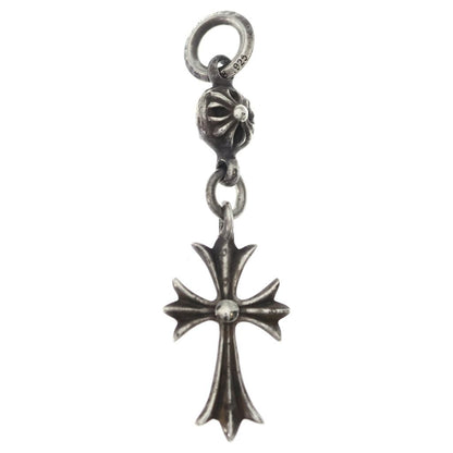 Chrome Hearts Tny CH Crs 1 Ball Tiny CH Cross Charm Pendant Top Silver — view 2