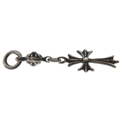Chrome Hearts Tny CH Crs 1 Ball Tiny CH Cross Charm Pendant Top Silver — view 4