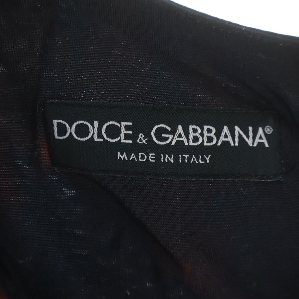 Dolce & Gabbana One Peace All Over Pattern Dress Multi — view 6