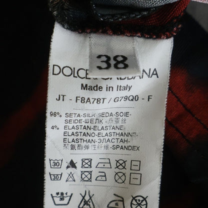 Dolce & Gabbana One Peace All Over Pattern Dress Multi — view 7
