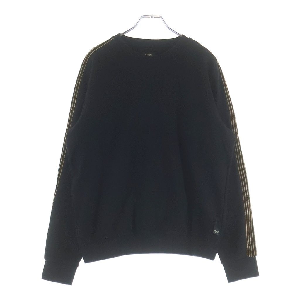 Fendi Sweatshirt Crew Neck Black
