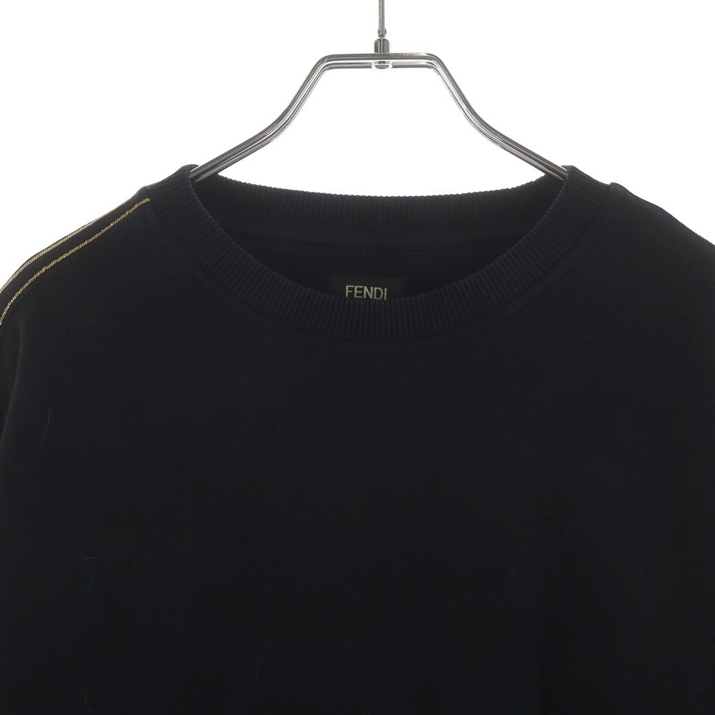Fendi Sweatshirt Crew Neck Black — view 3