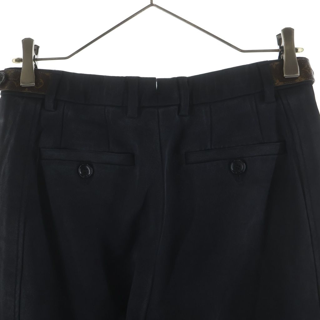 Louis Vuitton Monogram Straight Pants Black Nfx — view 4