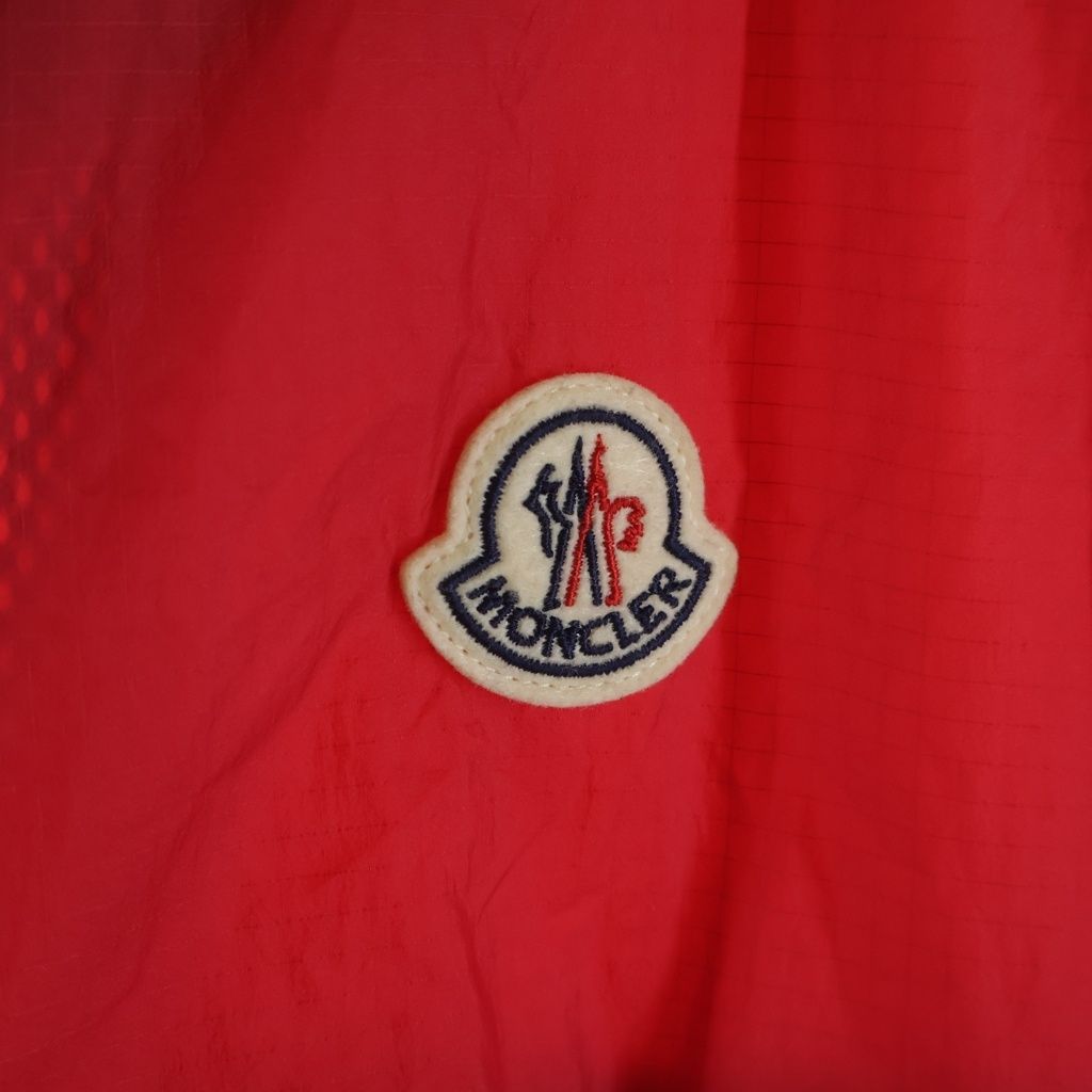 Moncler Dronne Nylon Jacket Lightweight Red — view 4
