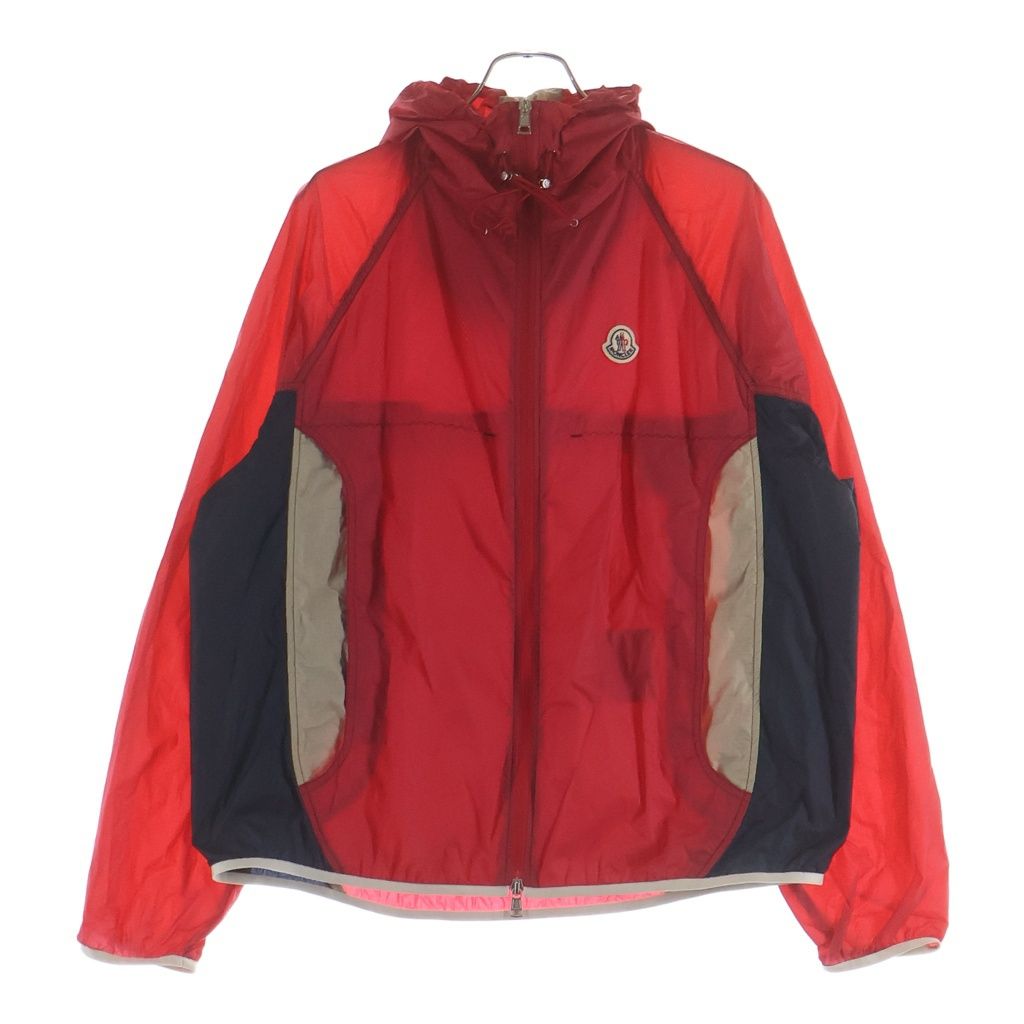 Moncler Dronne Nylon Jacket Lightweight Red