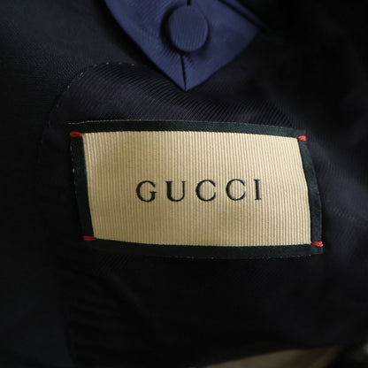 Gucci Tailored Jacket Trousers Pants Suit Set Black — view 7