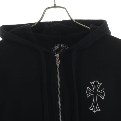 Chrome Hearts Sweatshirt HD Zip CH Cross Back Cemetery Print Zip Up Hoodie — view 3
