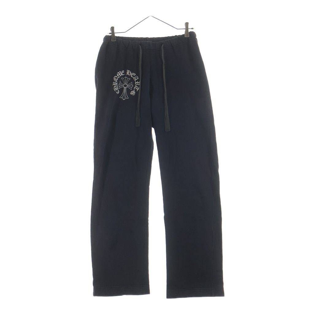 Chrome Hearts Vintage Sweatshirt Pants Hem T Bar Print Black