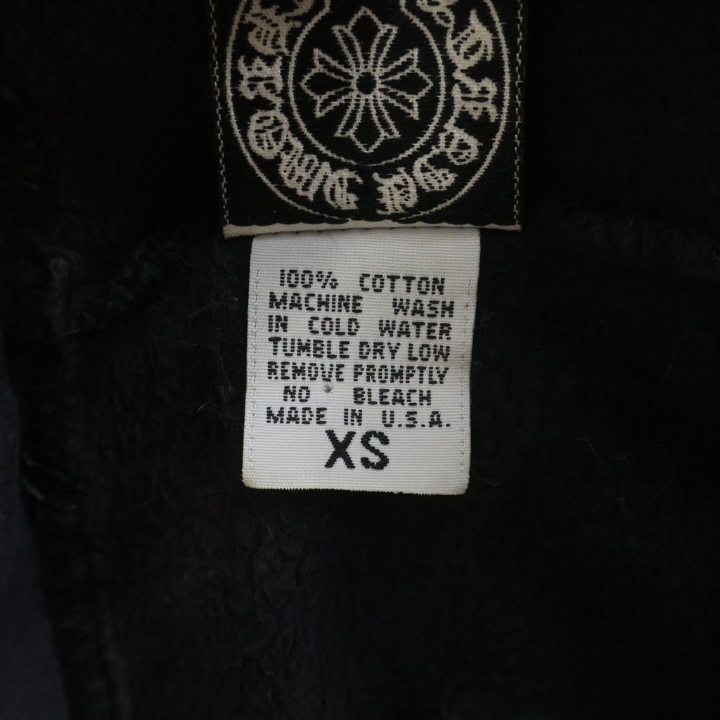 Chrome Hearts Vintage Sweatshirt Pants Hem T Bar Print Black — view 8