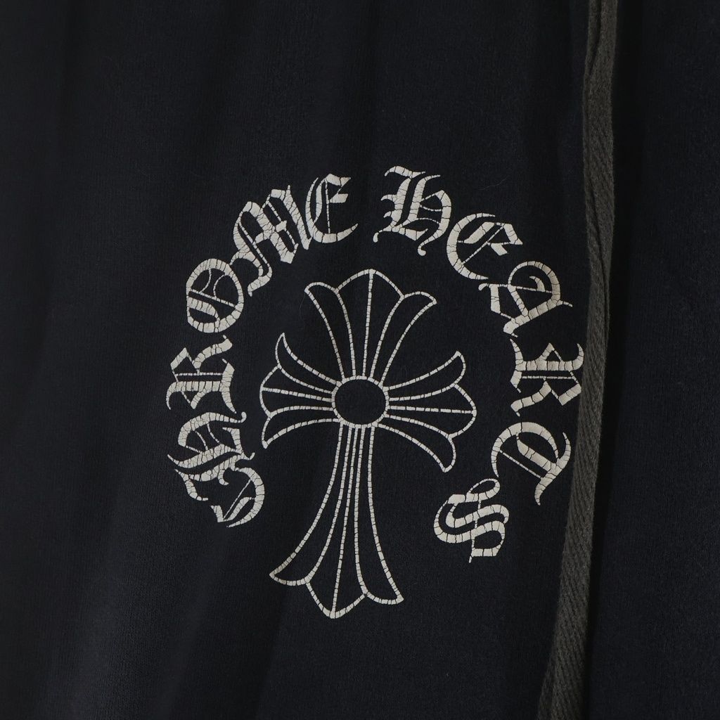 Chrome Hearts Vintage Sweatshirt Pants Hem T Bar Print Black — view 5