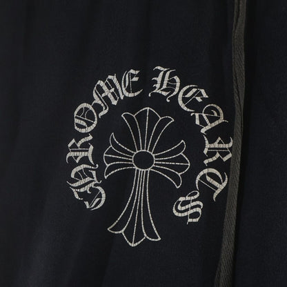 Chrome Hearts Vintage Sweatshirt Pants Hem T Bar Print Black — view 5