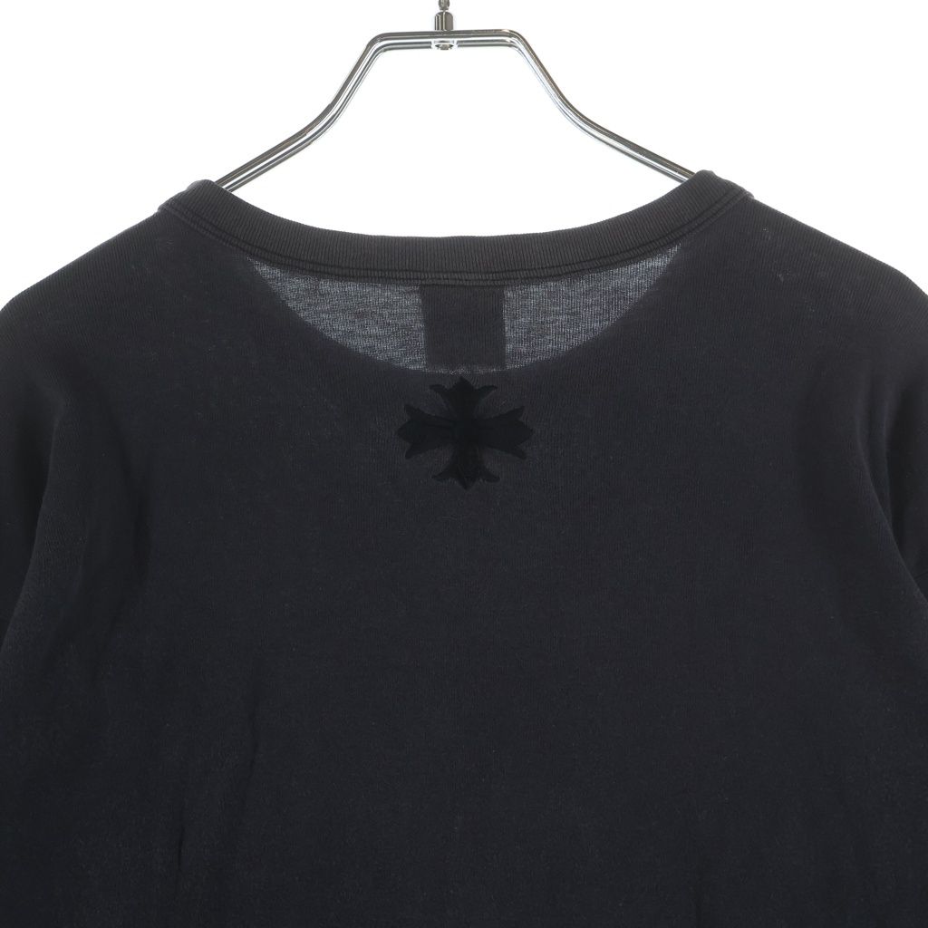 Chrome Hearts Vintage One Point Plus Embroidery Long Sleeve T-Shirt Black — view 4