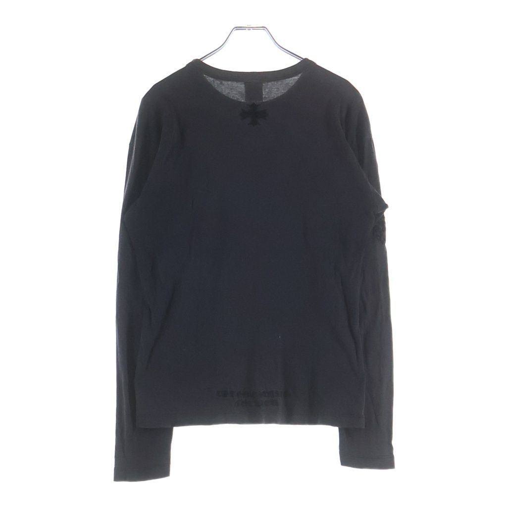 Chrome Hearts Vintage One Point Plus Embroidery Long Sleeve T-Shirt Black — view 2