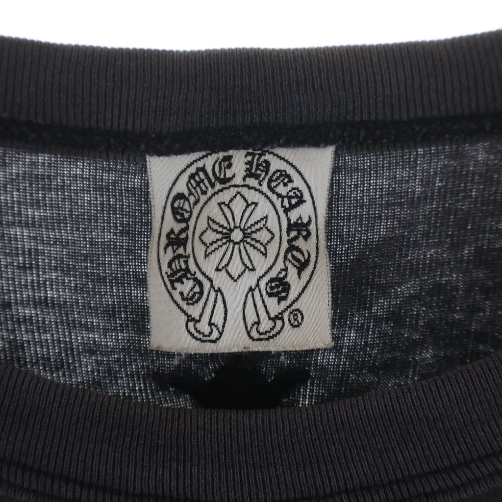 Chrome Hearts Vintage One Point Plus Embroidery Long Sleeve T-Shirt Black — view 7
