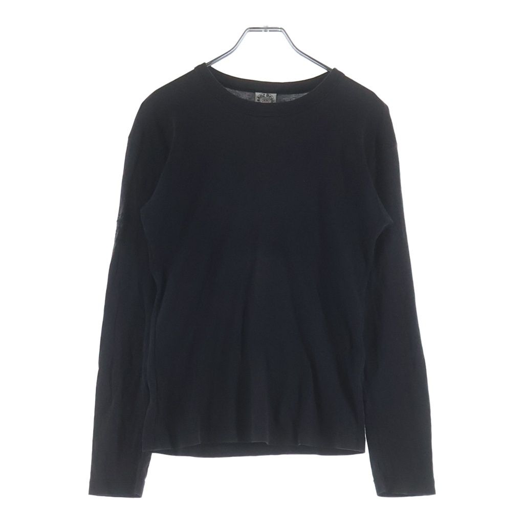 Chrome Hearts Vintage One Point Plus Embroidery Long Sleeve T-Shirt Black