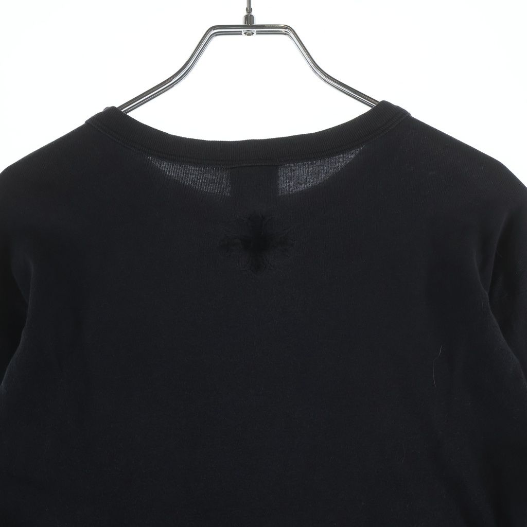 Chrome Hearts Vintage One Point Plus Embroidery Long Sleeve T-Shirt Black — view 4