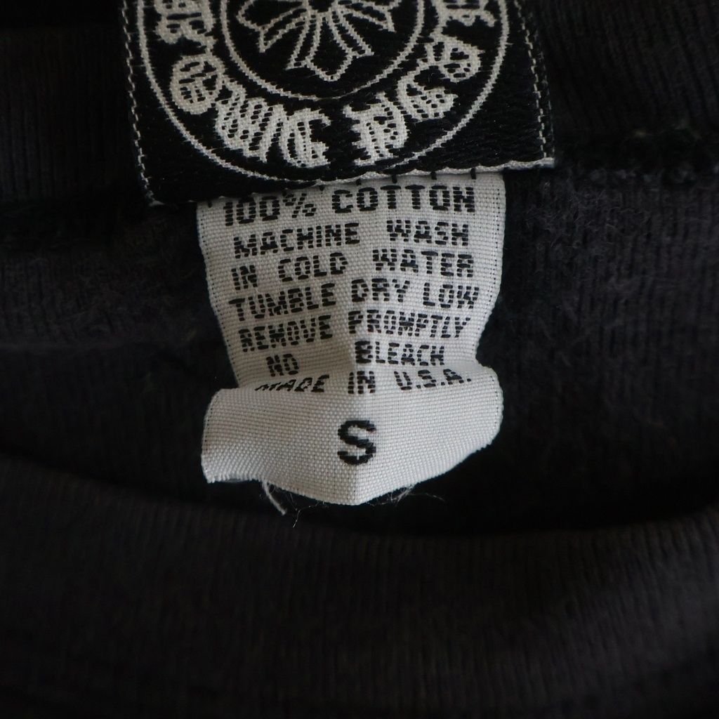 Chrome Hearts Vintage One Point Plus Embroidery Long Sleeve T-Shirt Black — view 8