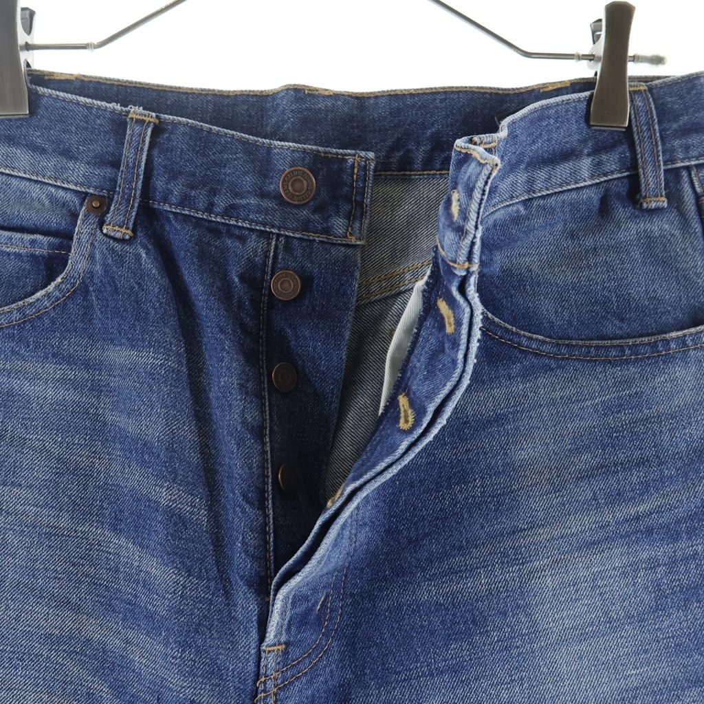 Celine Lou Jeans Vintage Union Wash Denim Pants — view 3