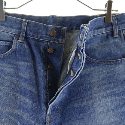 Celine Lou Jeans Vintage Union Wash Denim Pants — view 3