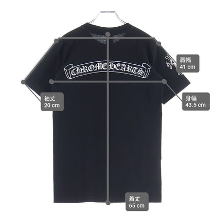 Chrome Hearts Vintage Back Scroll Label Logo Tee Crew Neck Short Sleeve T-Shirt — view 9