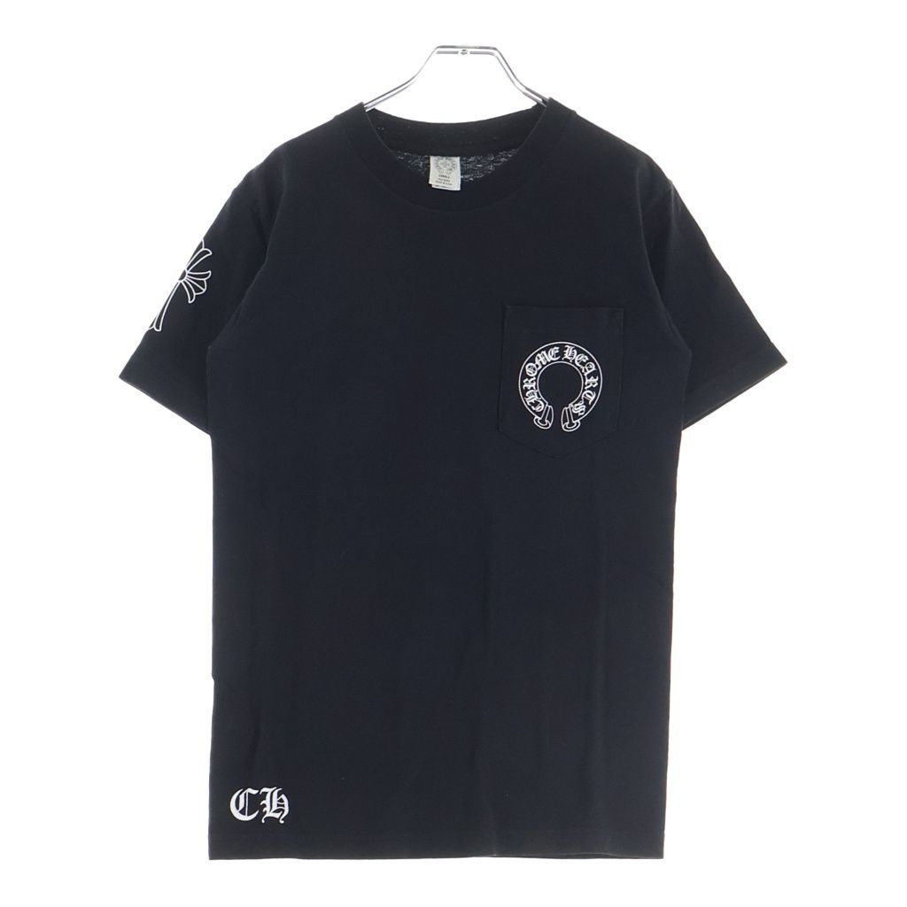 Chrome Hearts Vintage Back Scroll Label Logo Tee Crew Neck Short Sleeve T-Shirt — view 2
