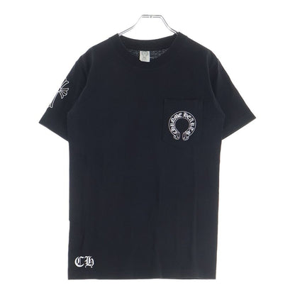 Chrome Hearts Vintage Back Scroll Label Logo Tee Crew Neck Short Sleeve T-Shirt — view 2