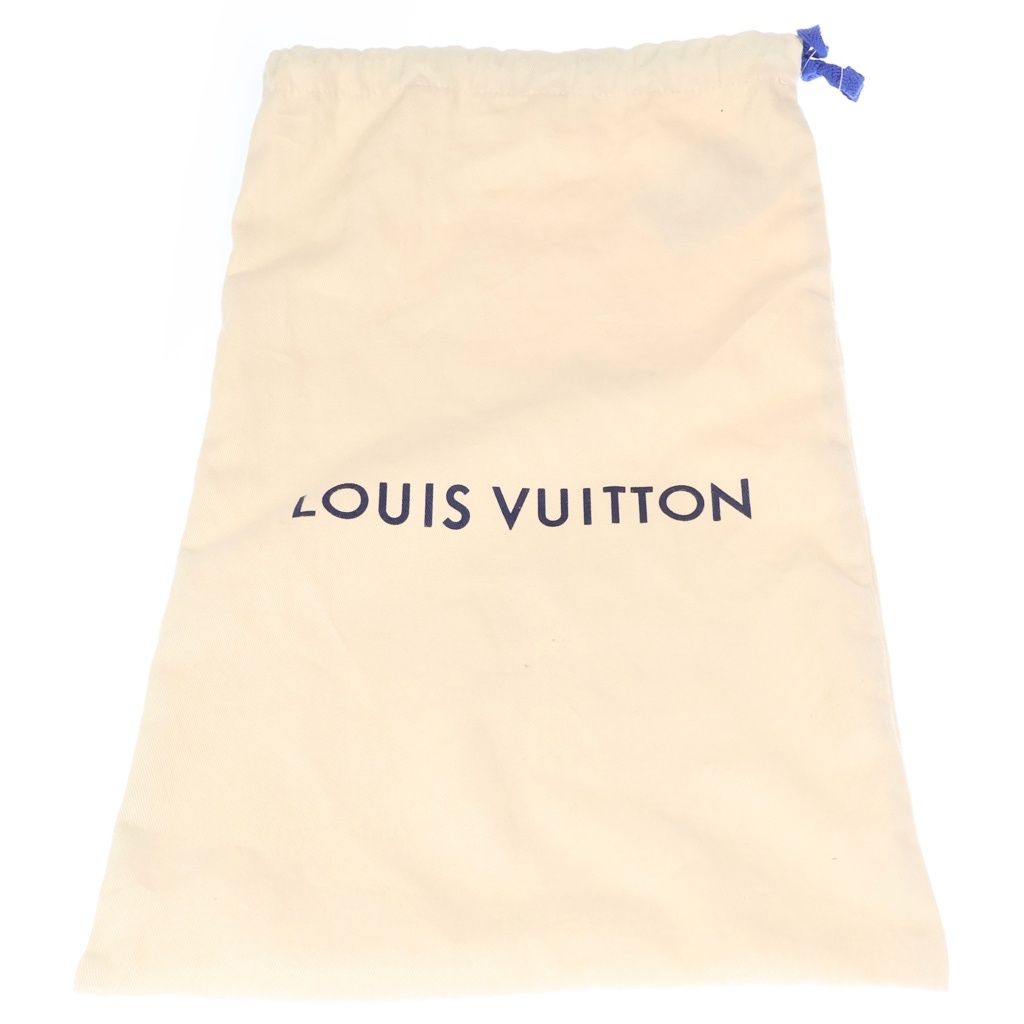 Louis Vuitton After Glo Line Monogram Heels Boots Black Brown Leather — view 6