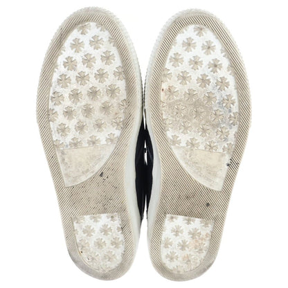 Chrome Hearts Slip on CH Plus Leather Patch Dagger on Low Cut Shoes Black — view 5