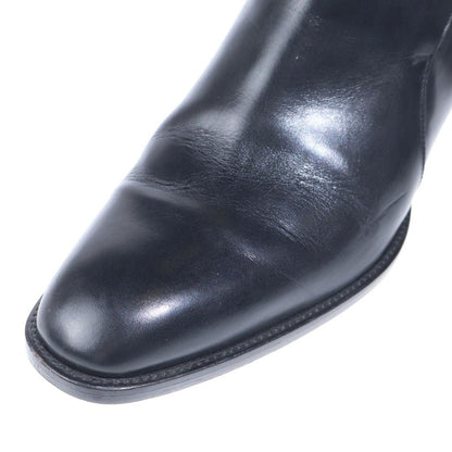 Saint Laurent Paris Belted Jodhpur Boots Leather Black RO — view 6
