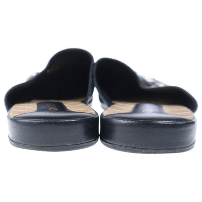 Gucci New York Yankees Princetown Leather Slipper New Prince Town Slippers Black — view 3