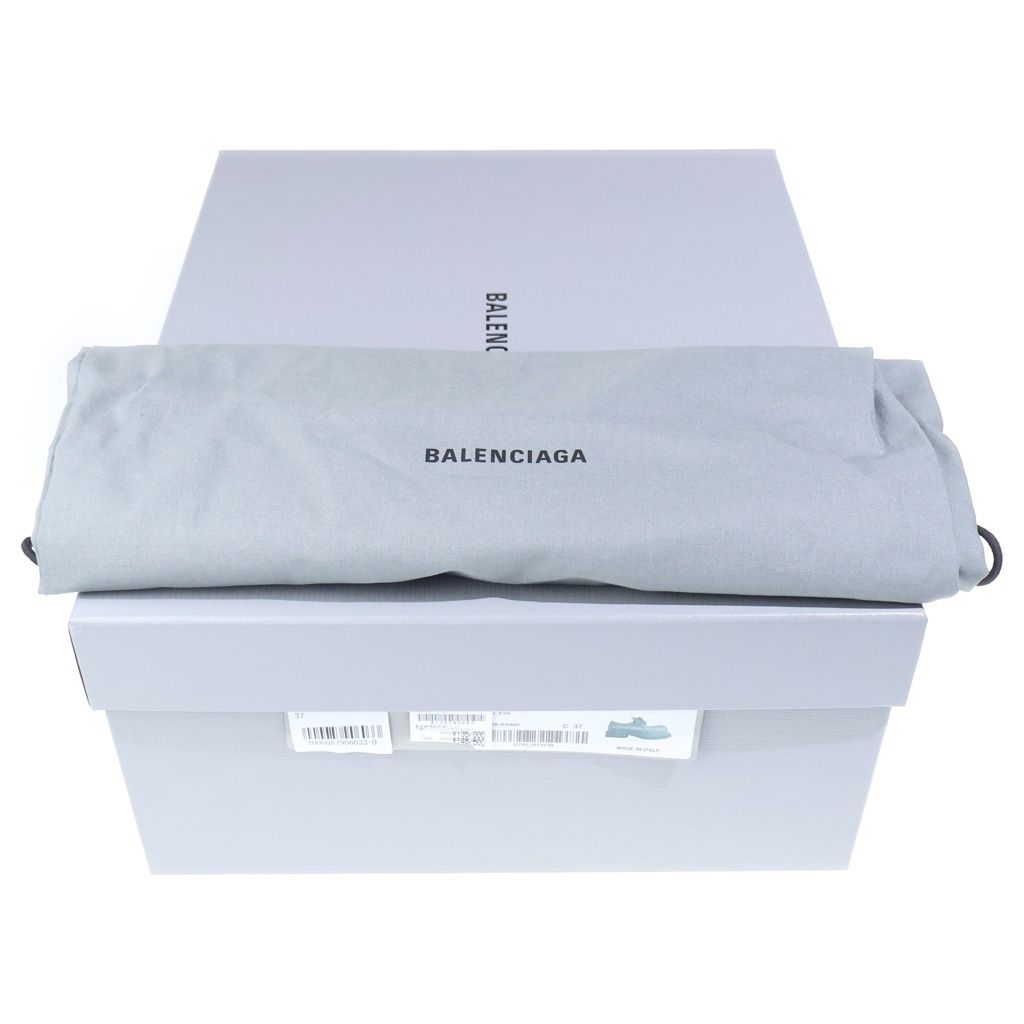 Balenciaga Steroid Derby Low Cut Shoes Green — view 6