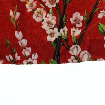 Dolce & Gabbana Dress Floral Sleeveless Red — view 5