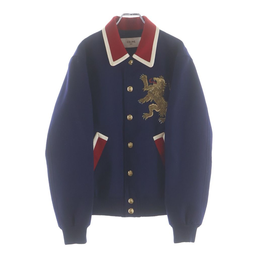 Celine Lion Teddy Jacket Navy