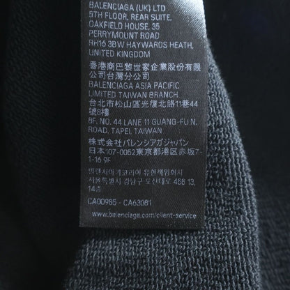 Balenciaga Basketball Hoodie Pullover Black — view 8