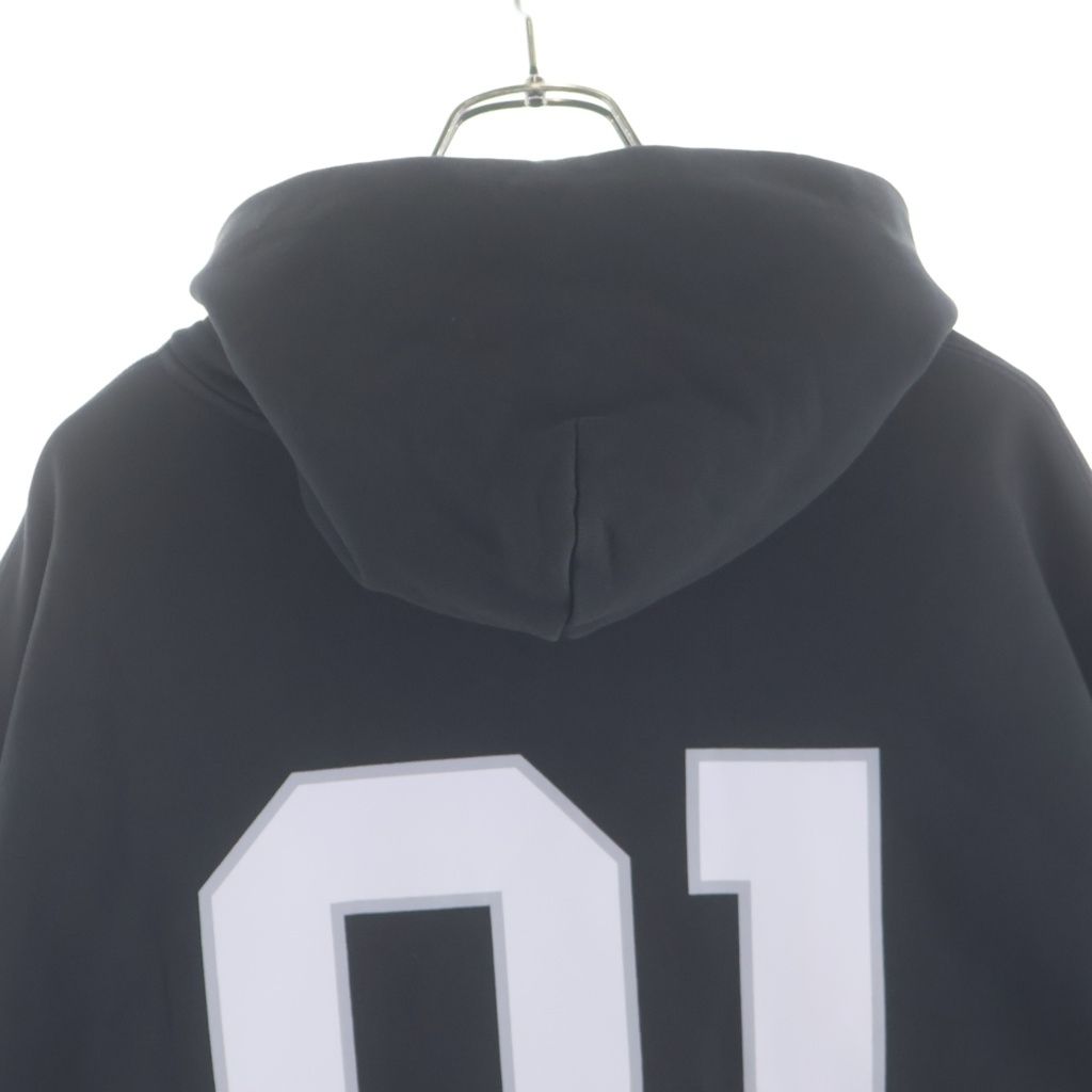 Balenciaga Basketball Hoodie Pullover Black — view 4
