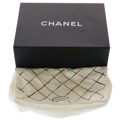 Chanel Lambskin Leather Chain Shoulder Bag Gold Black — view 7