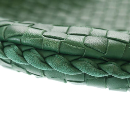 Bottega Veneta Hobo Intrecciato Leather Shoulder Bag Green — view 6