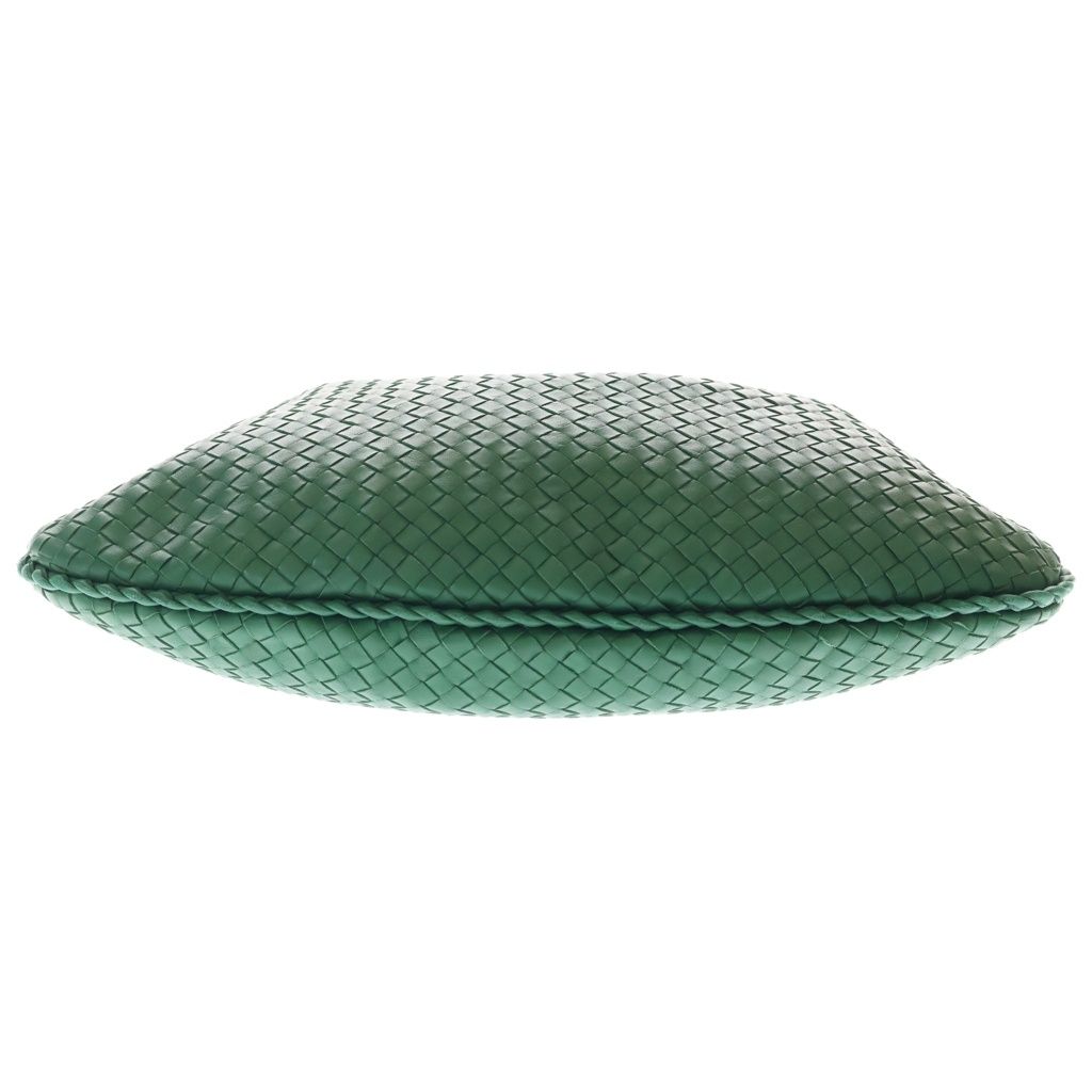Bottega Veneta Hobo Intrecciato Leather Shoulder Bag Green — view 4