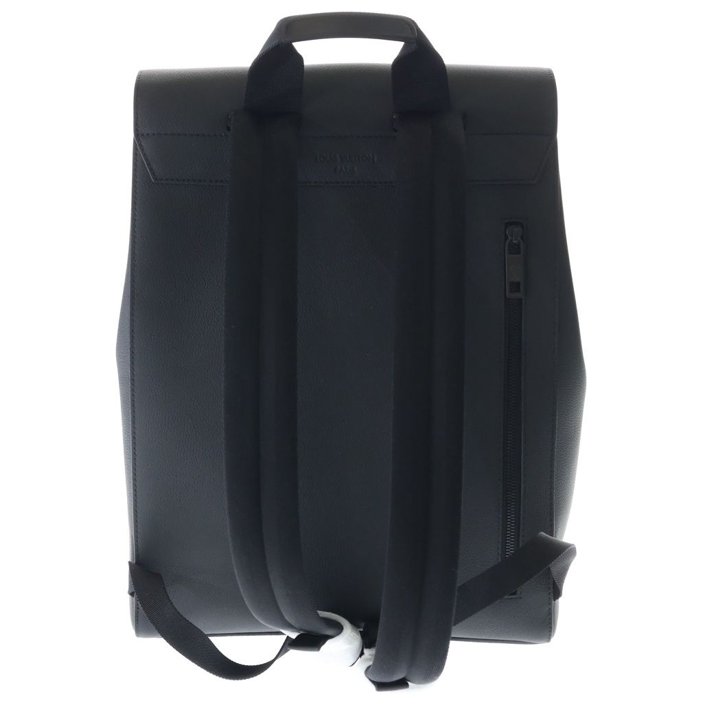 Louis Vuitton LV Aerogram Fast Line Leather Backpack Black — view 2