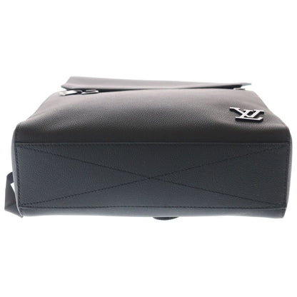 Louis Vuitton LV Aerogram Fast Line Leather Backpack Black — view 4