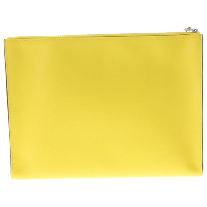 Hermes Zip Azap GM Color Jonunapur Chaine D'ancre Clutch Second Silver Yellow — view 2