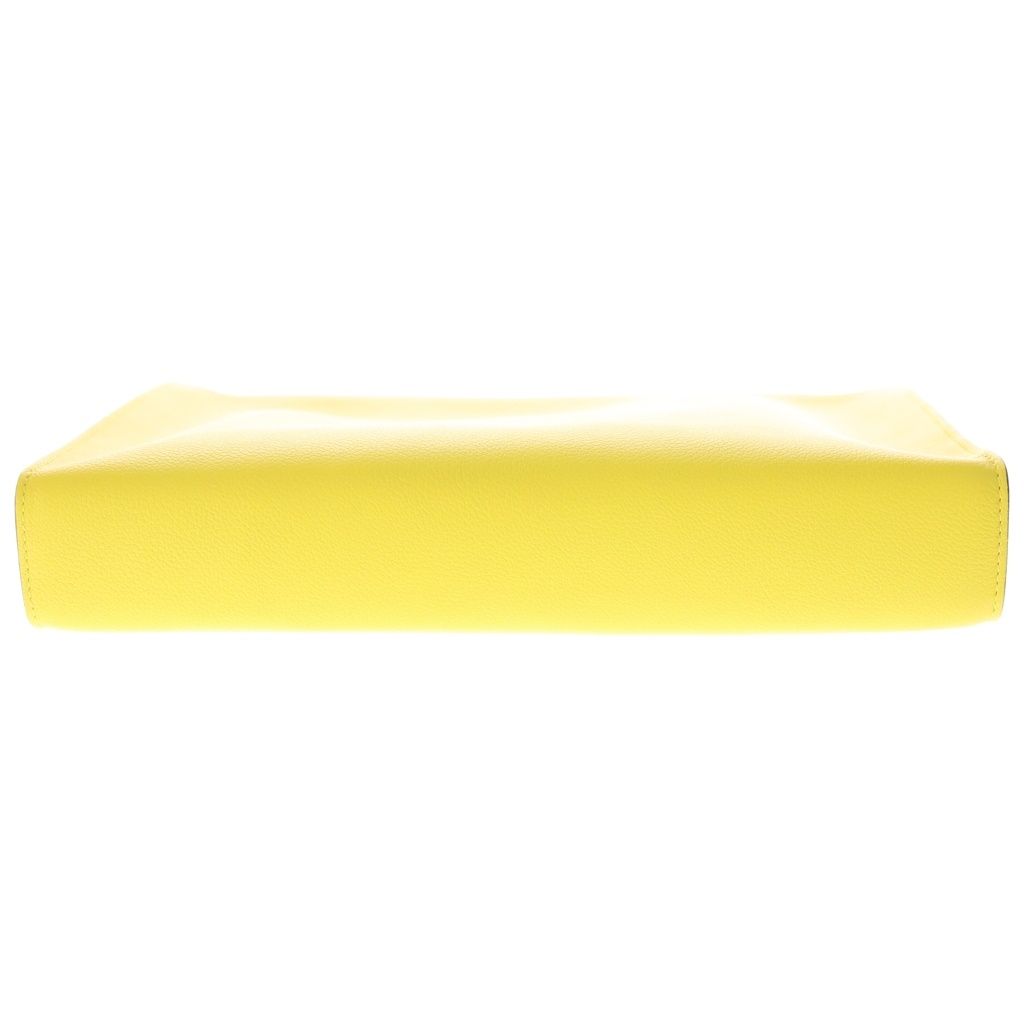 Hermes Zip Azap GM Color Jonunapur Chaine D'ancre Clutch Second Silver Yellow — view 4