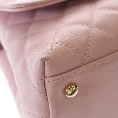 Chanel Coco Handle 24 XS 2-Way Shoulder Bag Chain Pink Gold — view 7