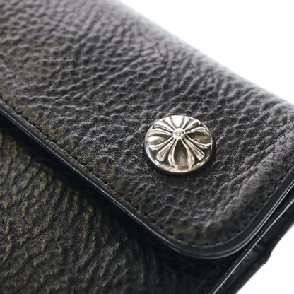 Chrome Hearts Wave Leather Wallet Black — view 5