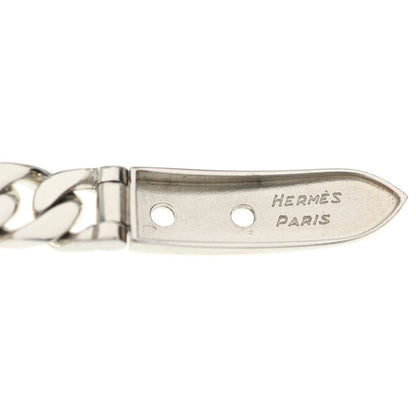 Hermes Booklet Series PM Chain Bracelet Silver — view 5