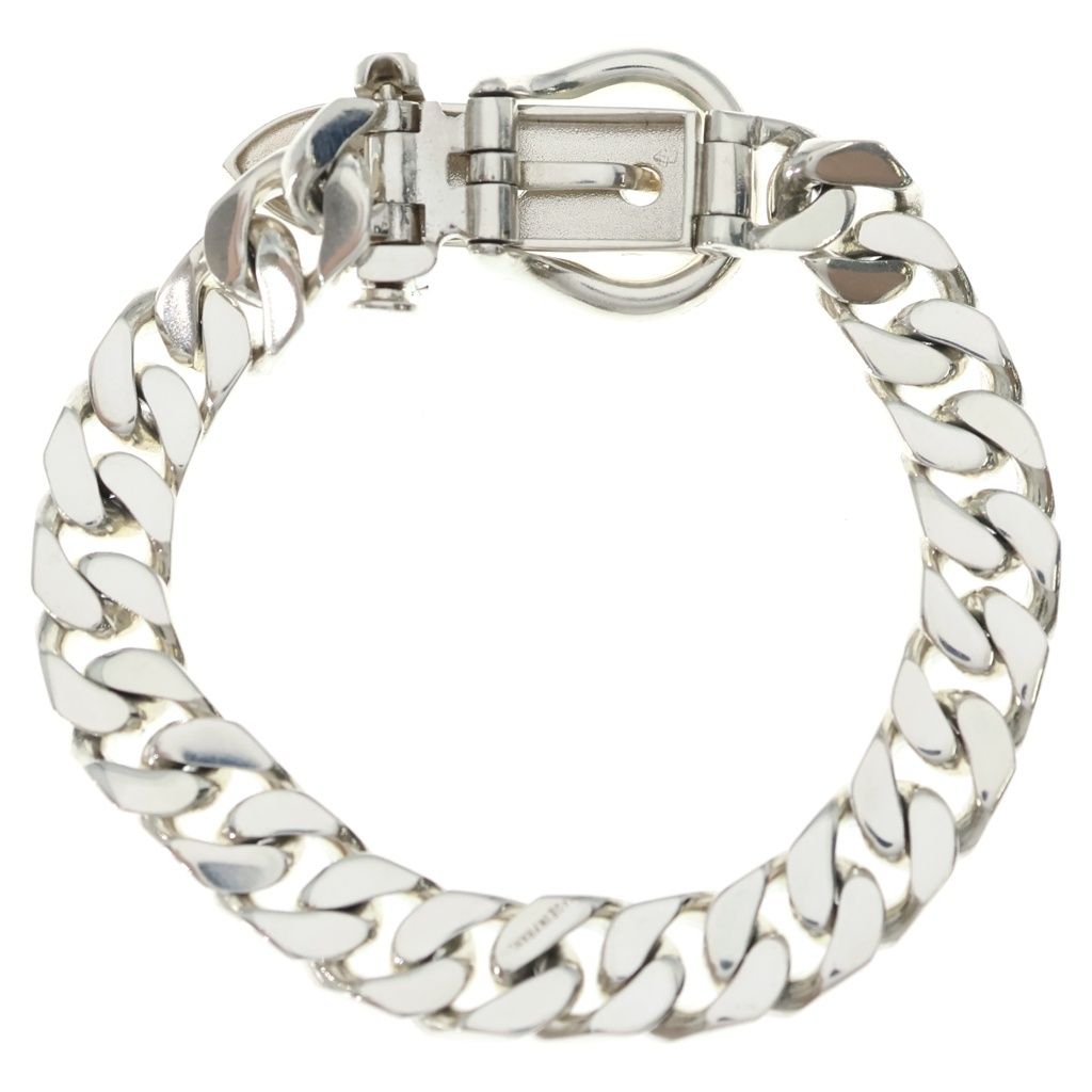 Hermes Booklet Series PM Chain Bracelet Silver — view 2